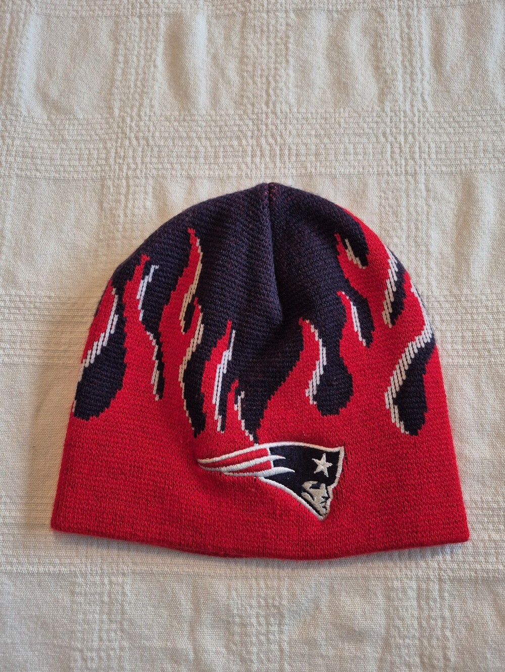 NFL New England Patriots kids one beanie VGUC